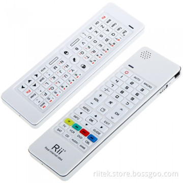 Wirless Keyboard with IR Remote/ Mic/Speaker for TV Dongle, HTPC, Smart TV